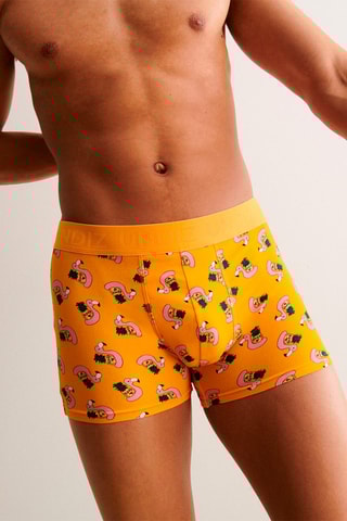 Boxers New Katchiz Anaswimiz Laranja e rosa