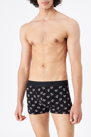 Boxers New Katchiz Skullrosiz Preto