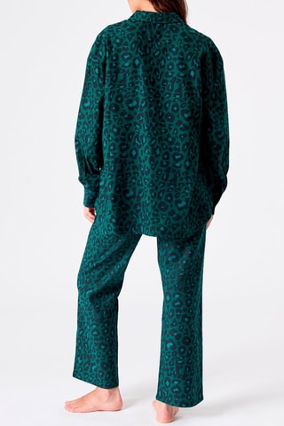 Blouse Checkchemiz - Pauwblauw