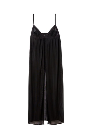 Babydoll Nuicoeuriz Preto