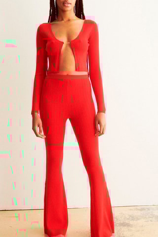 Bolero Pointiflariz Vermelho