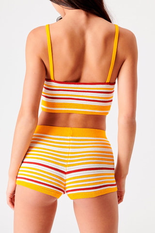 Calções Rachatiz Amarelo