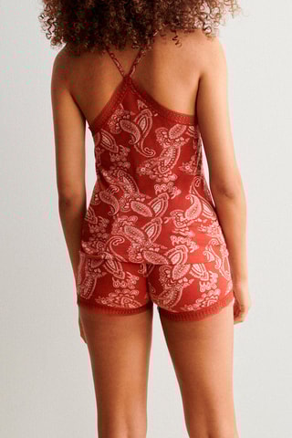 Calções Vitaseventiz Vermelho-tijolo