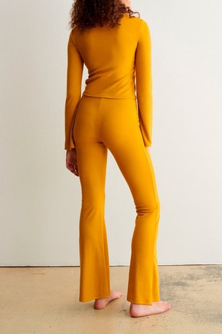 Calças Vertidrawstiz Amarelo