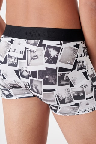 Boxers New Katchiz Polaroiz Preto e branco