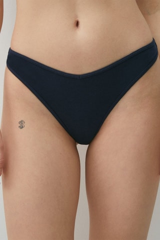 String Actuel Azul-marinho
