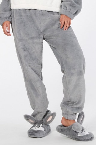 Calças de pijama Furpantiz - Cinzento-escuro