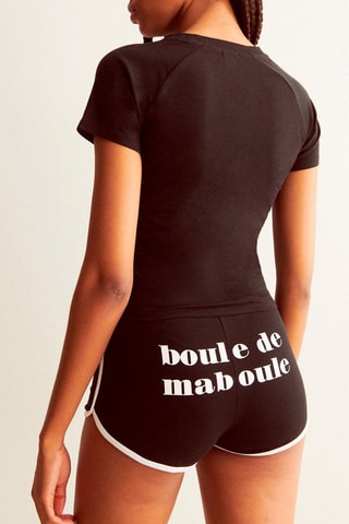 T-shirt Mabouliz Castanho