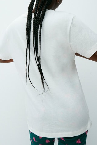 T-shirt Dinosequiz Branco