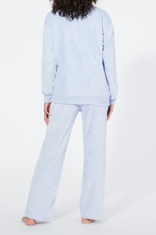 Sweat de pijama Fluffysiz - Azul-celeste