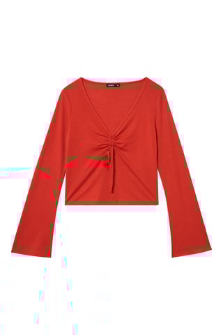 Top Vertidrawstiz Vermelho 