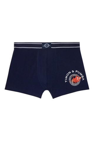 Boxers Timon e Pumba Disney New Katchiz Varsijokersiz - Azul-marinho