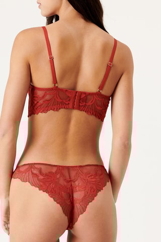 Soutien push-up Braidiz - Vermelho-escuro