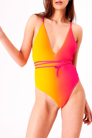 Badpak Dip and Dye Synglowiz  Oranje