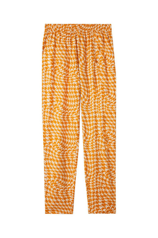 Calças Vichytorsiz Amarelo e branco