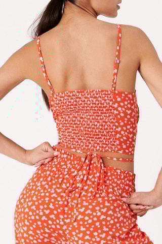 Top Flaviz Vermelho e branco