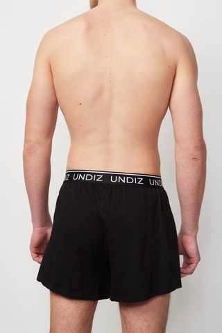 Boxers largos Pipiniz Preto e branco