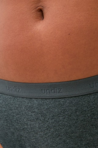 Cueca Jerseyiz Cinzento-escuro