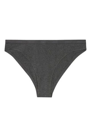 Cueca Jerseyiz Cinzento-escuro