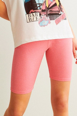Wielrenbroekje Shinybarbiz Roze