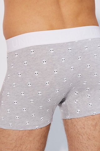 Boxers Repeatiz - Cinzento mesclado