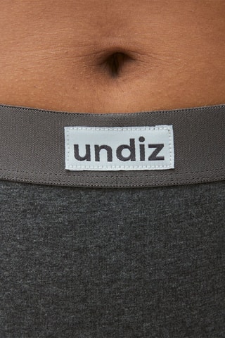 Shorties cintura subida Nogenriz - Cinzento