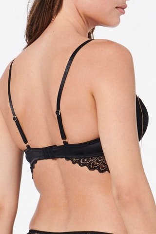 Soutien push-up Yseultiz - Preto