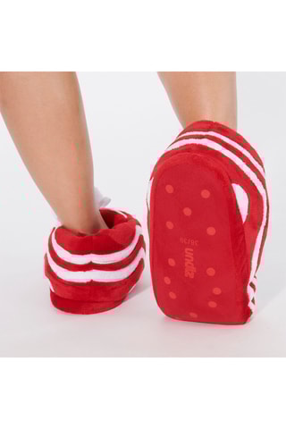 Chinelos de quarto Mamasiz - Vermelho - Undiz