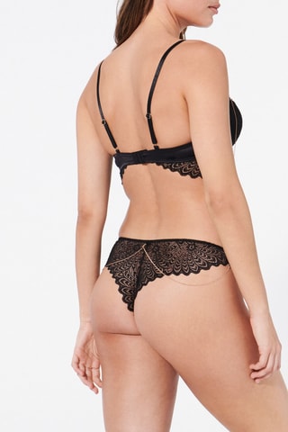 Tanga Yseultiz - Preto - Undiz