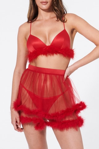 Voorgevormde Beha Santababiz - Rood