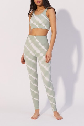 Sportbeha tie and dye Naomiz Blauw