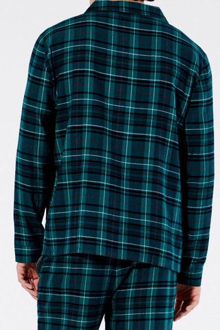Camisa de pijama Tartangreeniz - Verde - Undiz