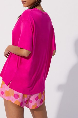 T-shirt de pijama Charliniz - Fúcsia - Undiz