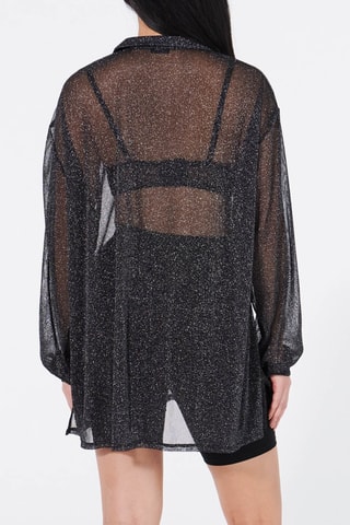 Camisa de pijama Pailletiz - Preto - Undiz