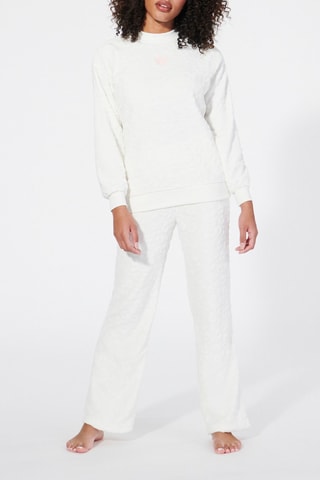 Sweat de pijama Fluffysiz - Cru