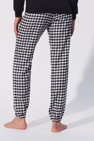 Calças de pijama Pandamiz - Preto e branco