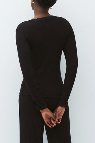 Top Lilaciz Preto