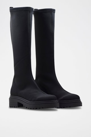 Bottes en cuir - Noir
