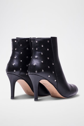 Bottines en cuir - Noir