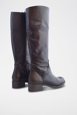 Bottes en cuir - Noir