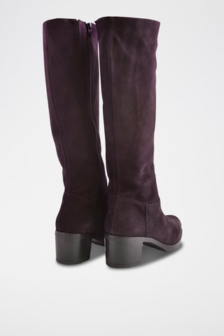 Bottes en nubuck - Marron