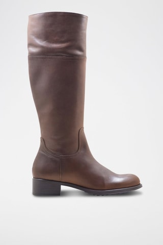 Bottes en cuir - Marron