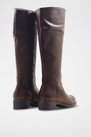 Bottes en cuir - Marron
