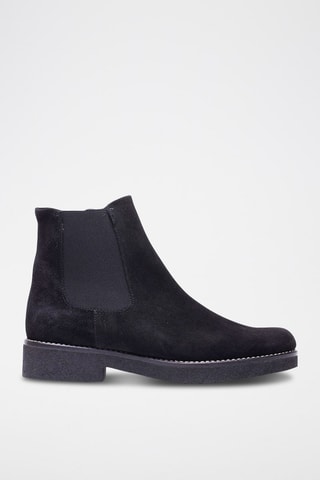 Bottines en nubuck - Noir