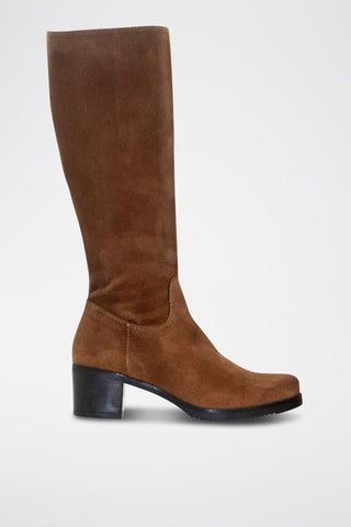 Bottes en cuir - Marron