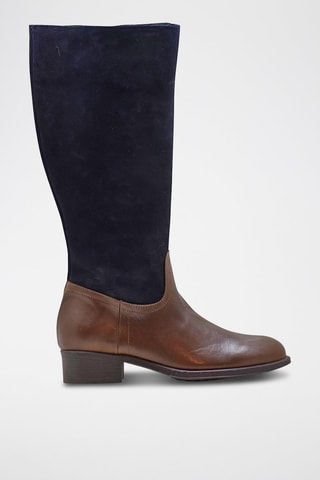 Bottes en cuir - Marron