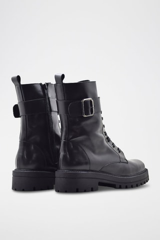Bottes en cuir - Noir