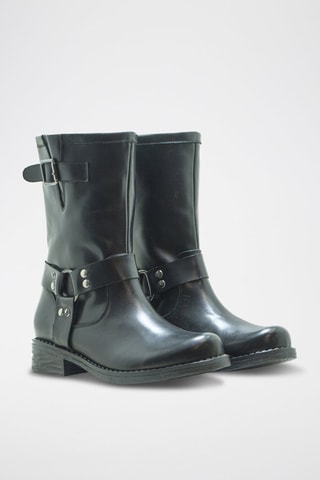 Bottes en cuir - Noir