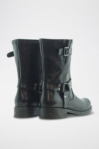 Bottes en cuir - Noir