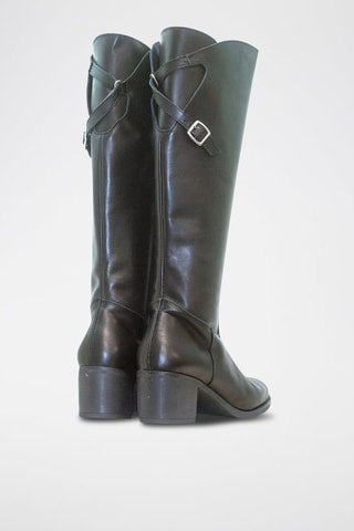 Bottes en cuir - Noir